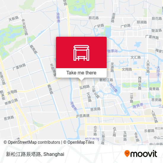 新松江路辰塔路 map