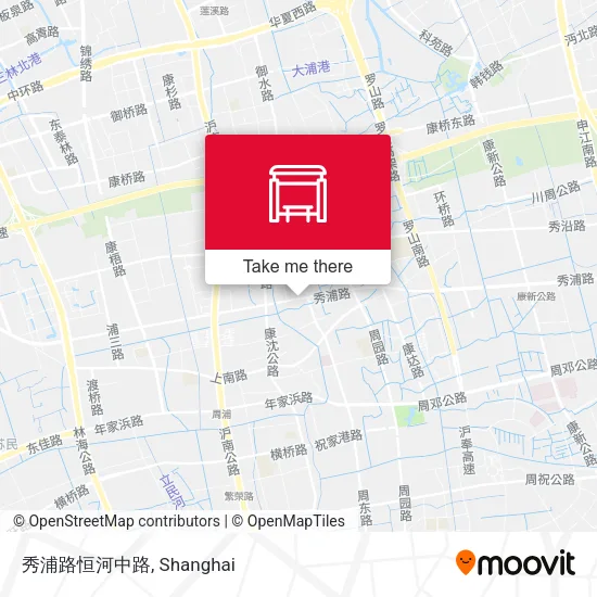 秀浦路恒河中路 map
