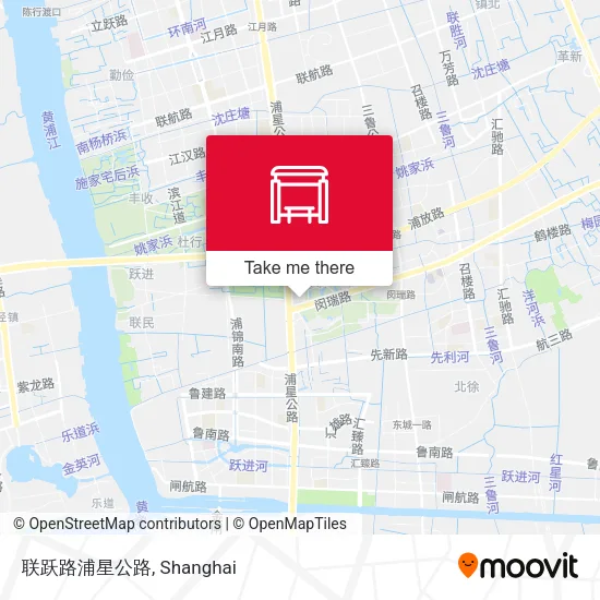 联跃路浦星公路 map