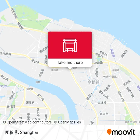 囤粮巷 map