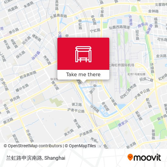 兰虹路申滨南路 map