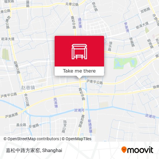 嘉松中路方家窑 map