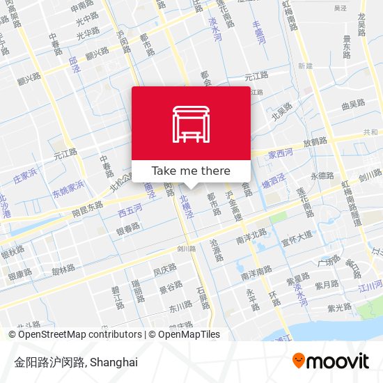 金阳路沪闵路 map