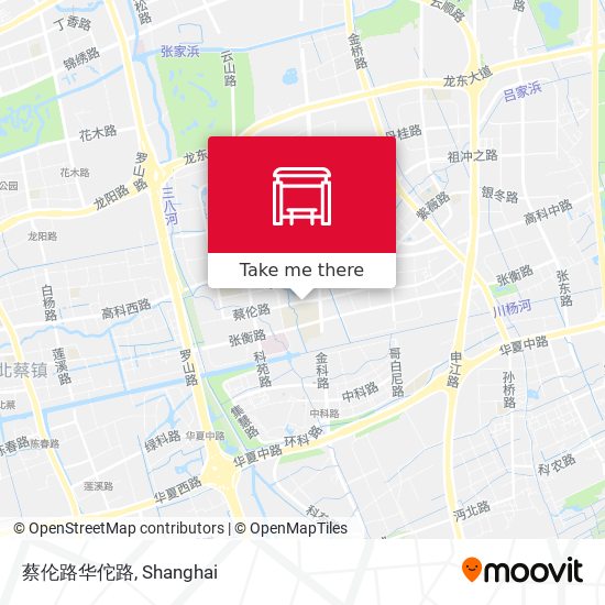 蔡伦路华佗路 map