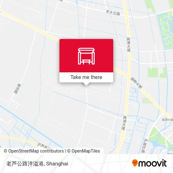 老芦公路洋溢港 map