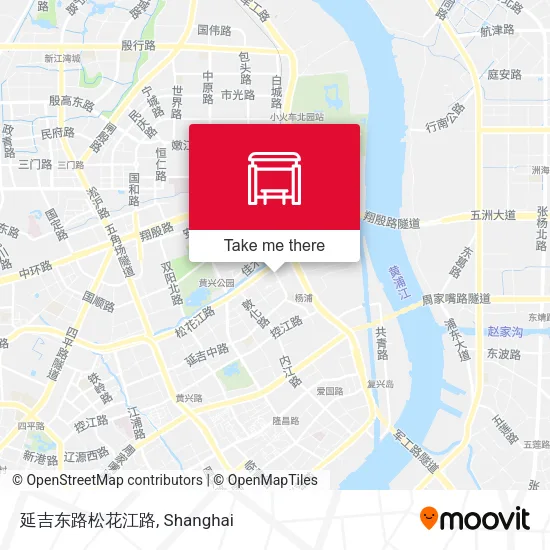 延吉东路松花江路 map