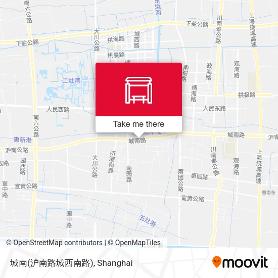 城南(沪南路城西南路) map