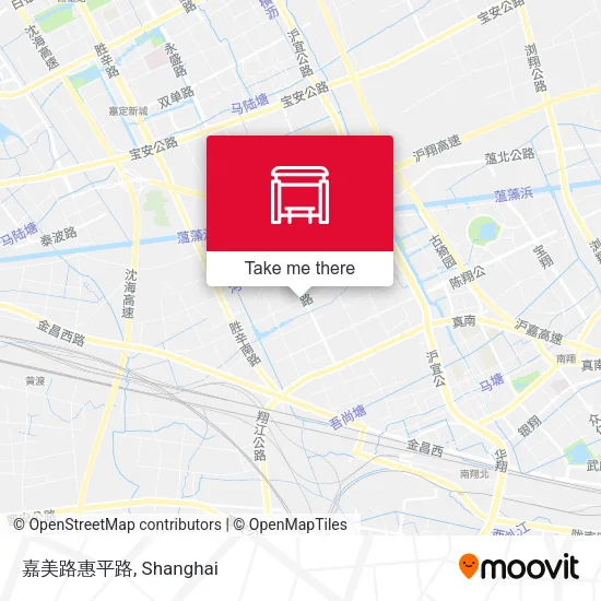 嘉美路惠平路 map