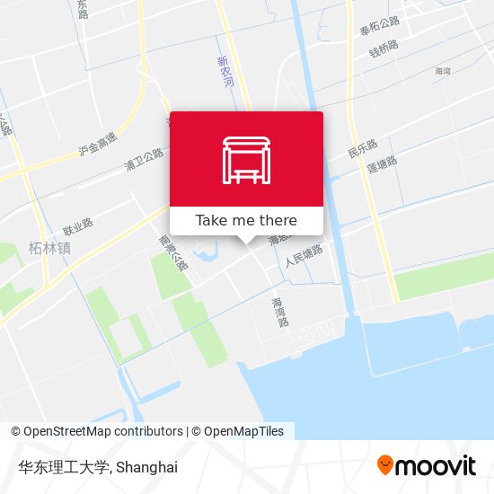 华东理工大学 map