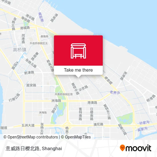 意威路日樱北路 map