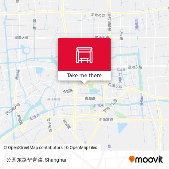 公园东路华青路 map