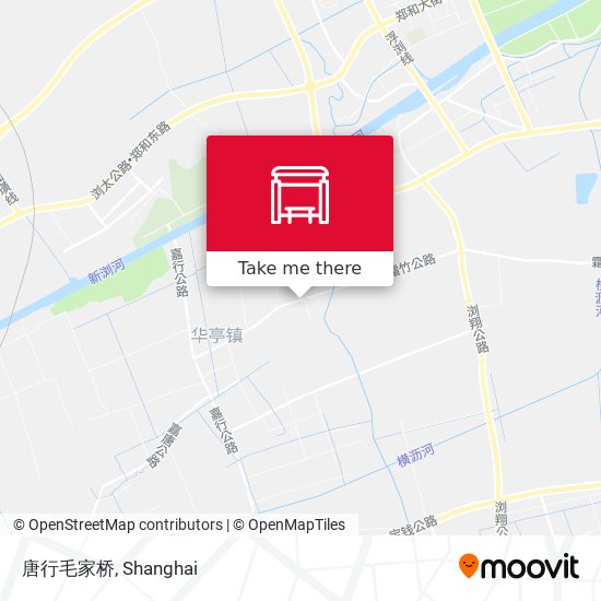 唐行毛家桥 map