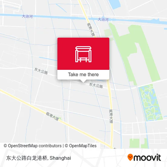 东大公路白龙港桥 map