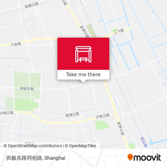 拱极东路同创路 map