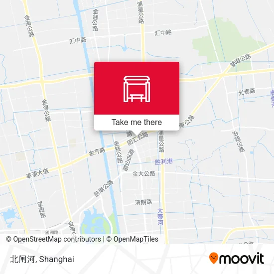 北闸河 map
