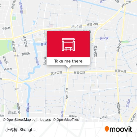 小砖桥 map