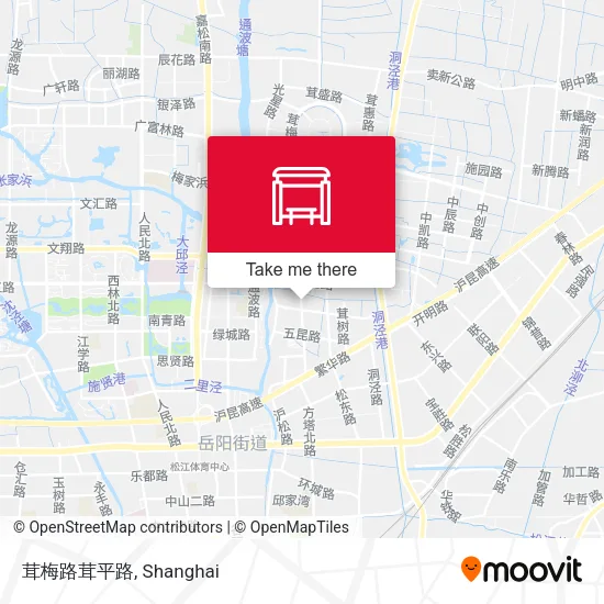 茸梅路茸平路 map
