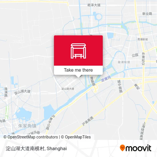 淀山湖大道南横村 map