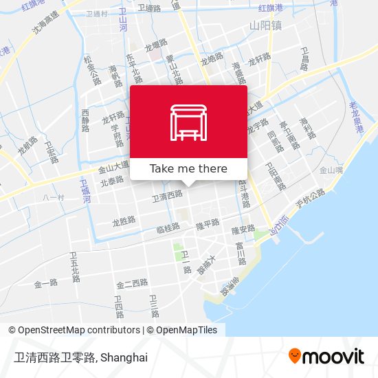 卫清西路卫零路 map