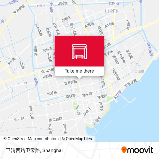 卫清西路卫零路 map