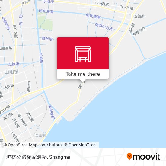 沪杭公路杨家渡桥 map