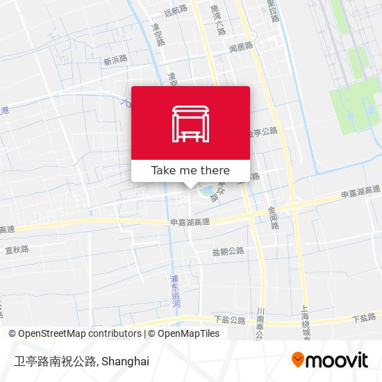 卫亭路南祝公路 map