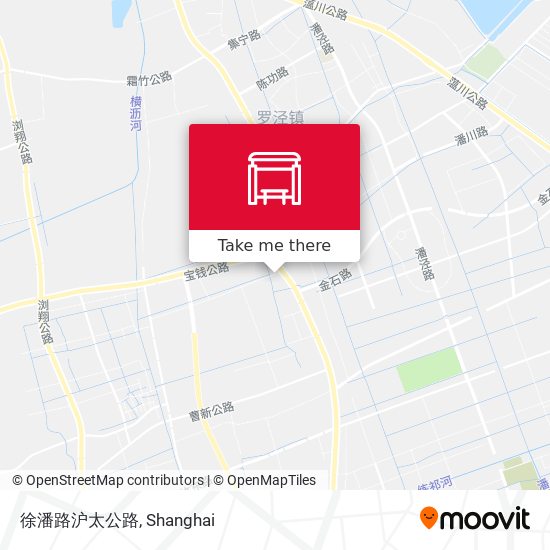 徐潘路沪太公路 map