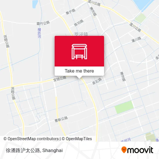 徐潘路沪太公路 map