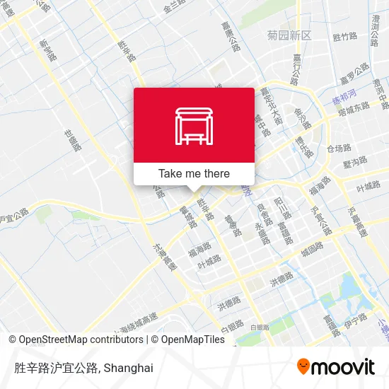 胜辛路沪宜公路 map