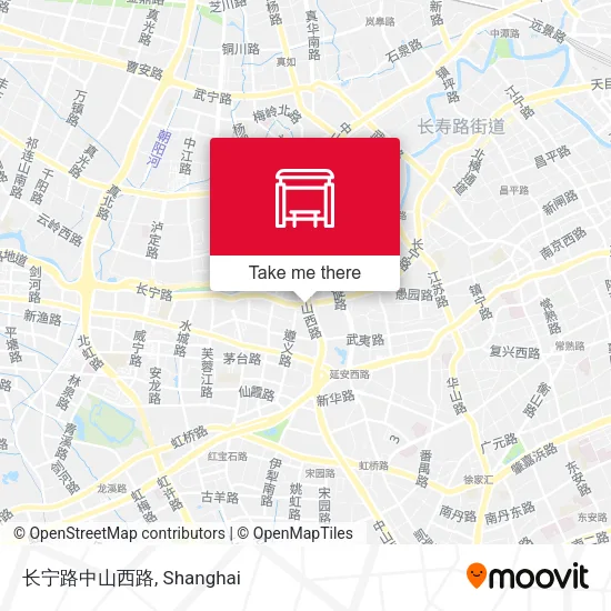 长宁路中山西路 map