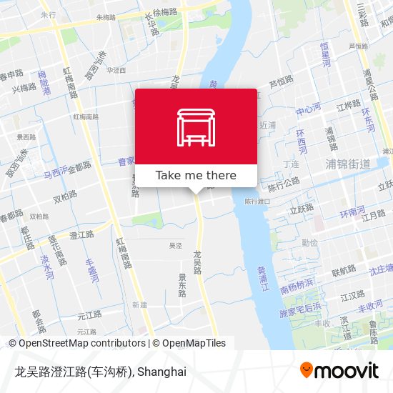 龙吴路澄江路(车沟桥) map