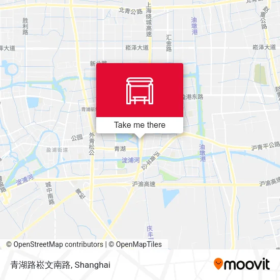 青湖路崧文南路 map
