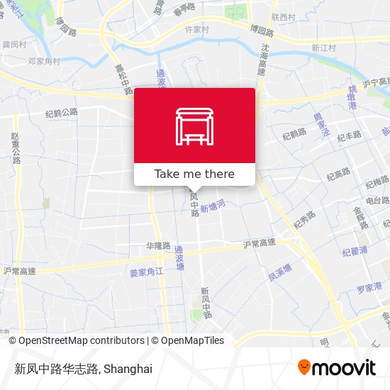 新凤中路华志路 map