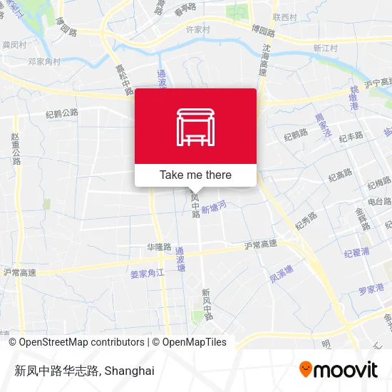 新凤中路华志路 map