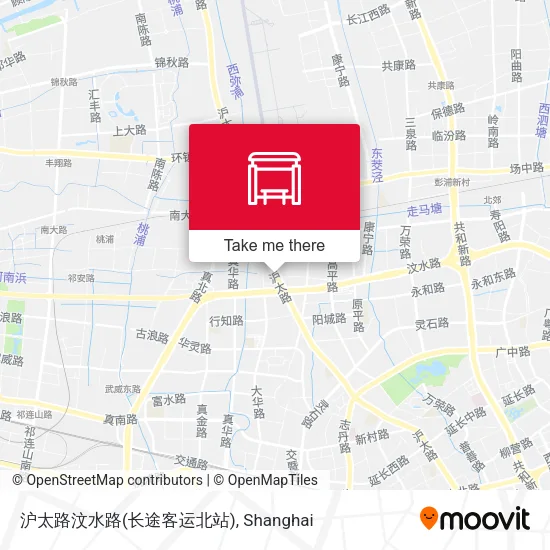 沪太路汶水路(长途客运北站) map