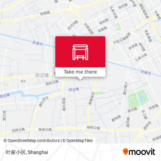 叶家小区 map