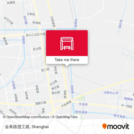 金蒋路揽工路 map