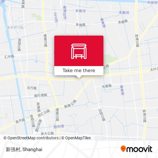 新强村 map