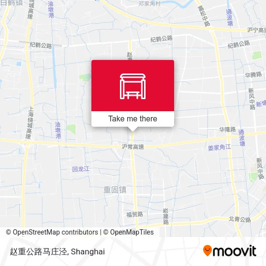 赵重公路马庄泾 map