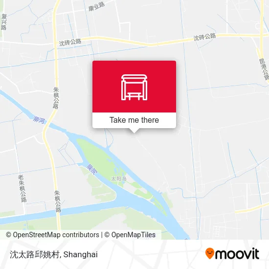 沈太路邱姚村 map