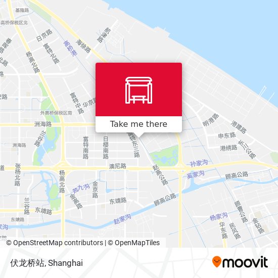 伏龙桥站 map