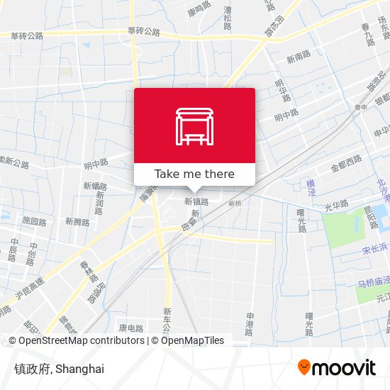 镇政府 map