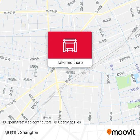 镇政府 map