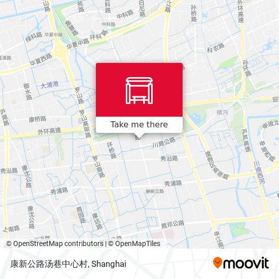 康新公路汤巷中心村 map
