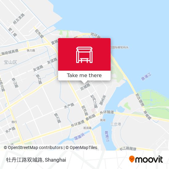 牡丹江路双城路 map