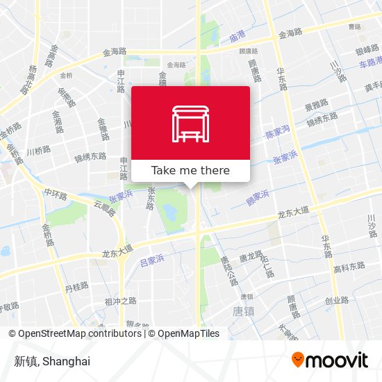 新镇 map