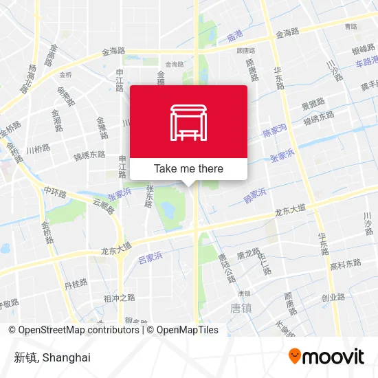 新镇 map