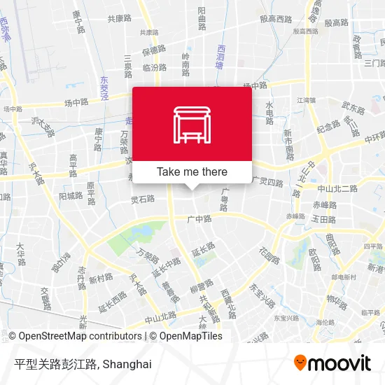 平型关路彭江路 map
