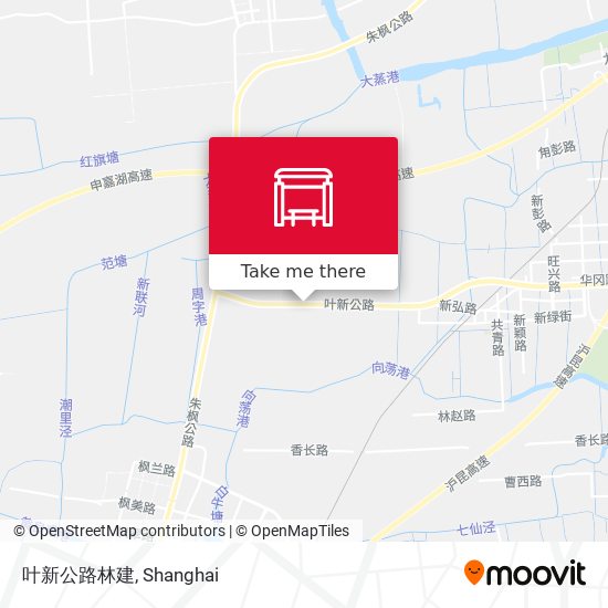 叶新公路林建 map