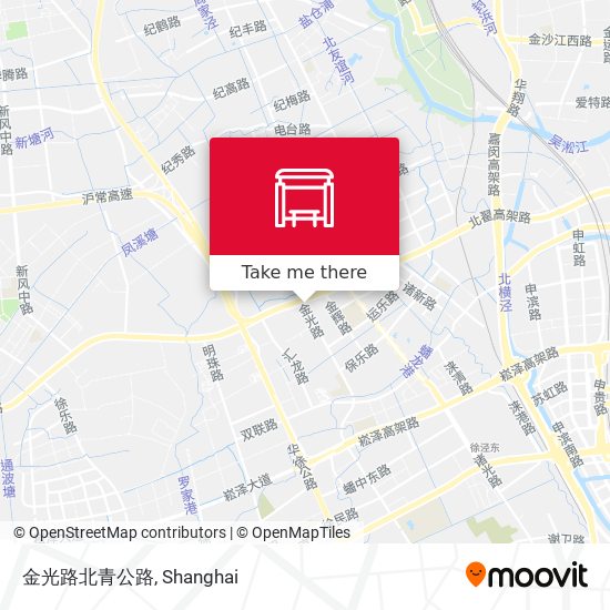 金光路北青公路 map
